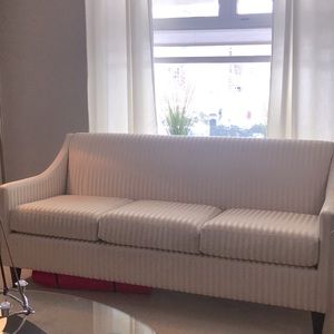 Couch with removable cushions